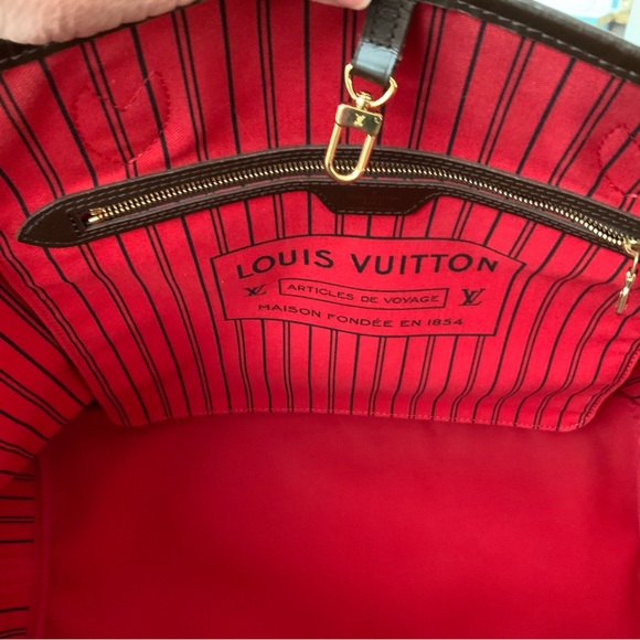 Authentic Louis Vuitton Neverfull GM Tote in Damier Ebene | - Picture 6 of 10